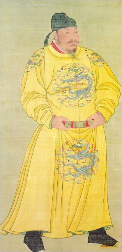 历代皇帝画像大全图片