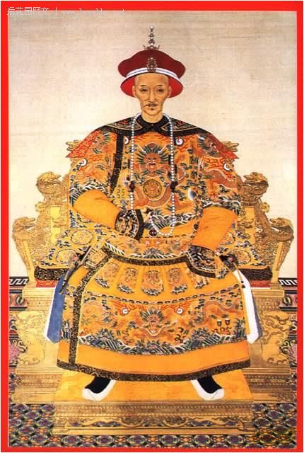 历代皇帝画像大全图片